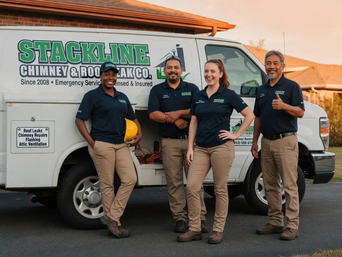 Chimney flashing repair company in Windom, TX